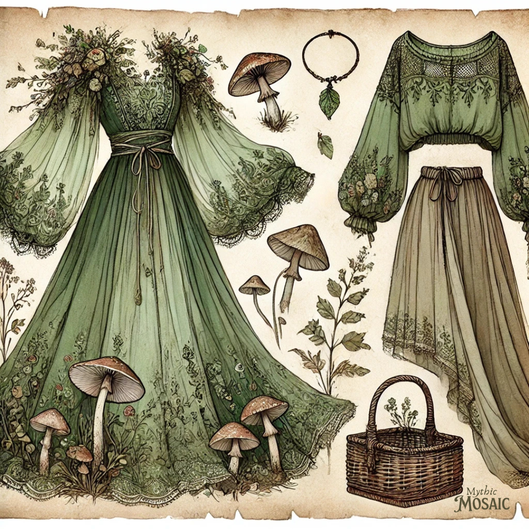 Cottage-inspired dress